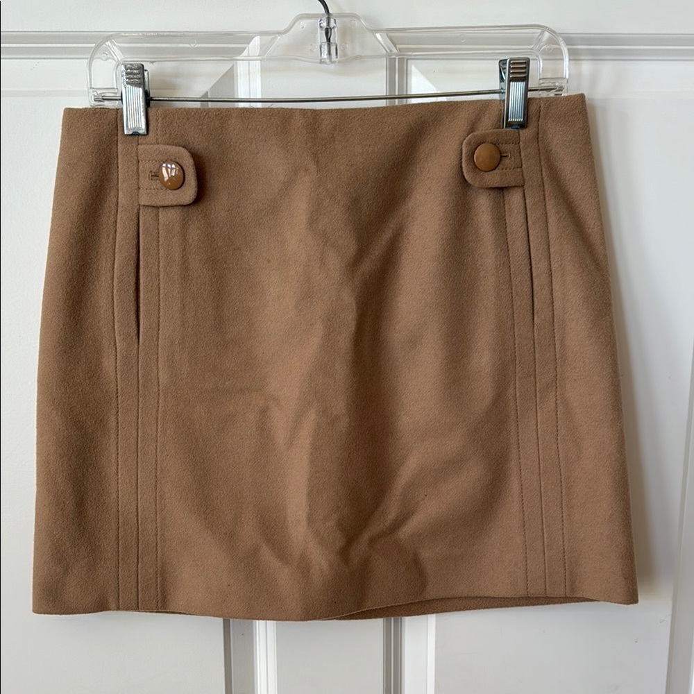 J.Crew wool, lined mini. Size 4